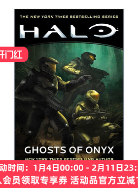 英文原版 HALO Ghosts of Onyx 光环4 玛瑙之魔 英文版 进口英语原版书籍