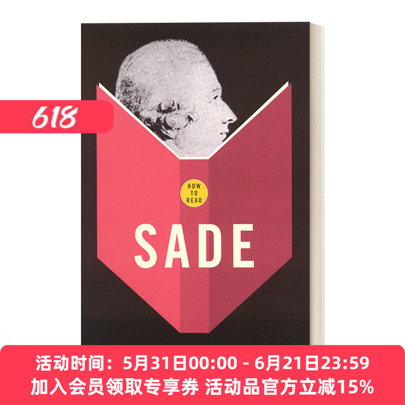 英文原版 How To Read Sade 如何阅读萨德侯爵 经典导读系列 英文版 进口英语原版书籍