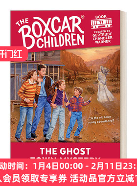 棚车少年71 英文原版 #71 The Ghost Town Mystery 英文版 进口英语原版书籍