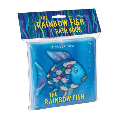 英文原版 The Rainbow Fish 彩虹鱼 1993凯特格林纳威奖 洗澡书 英文版 进口英语原版书籍