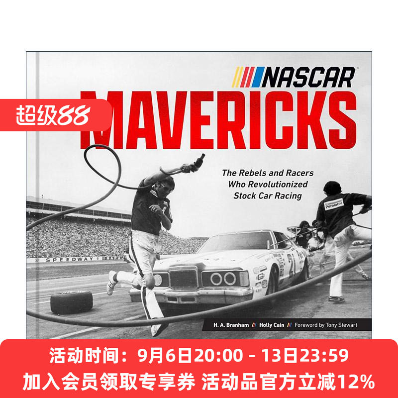 英文原版 NASCAR Mavericks 美国纳斯卡车赛 掀起赛车革命的反叛者和赛车手 精装汽车艺术画册 英文版 进口英语原版书籍