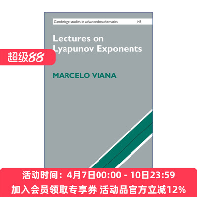李雅普诺夫指数讲座集  英文原版 Lectures on Lyapunov Exponents 剑桥高等数学研究系列 精装 英文版 进口英语原版书籍