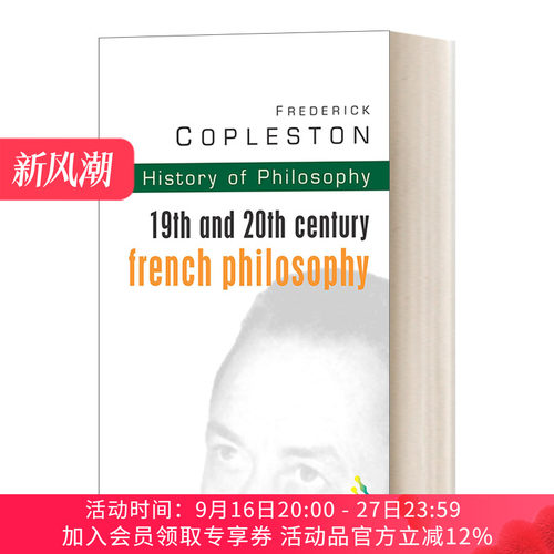 英文原版 History of Philosophy Volume 9 哲学史卷9 19-20世纪法国哲学 英文版 进口英语原版书籍