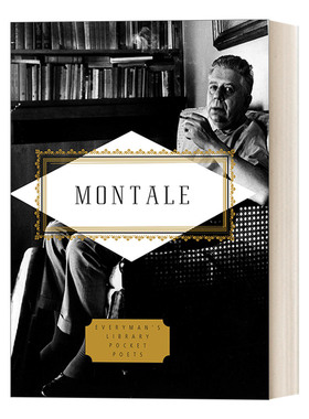 英文原版 Montale Poems Edited by Jonathan Galassi 蒙塔莱诗选 人人图书馆精装收藏版 英文版 进口英语原版书籍