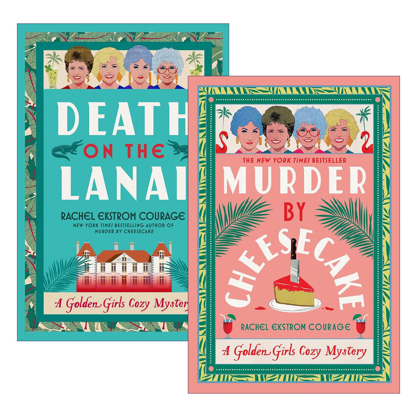 英文原版 Golden Girls Cozy Mystery 黄金女郎破案系列2册 迪士尼悬疑小说 Rachel Ekstrom Courage 英文版 进口英语原版书籍