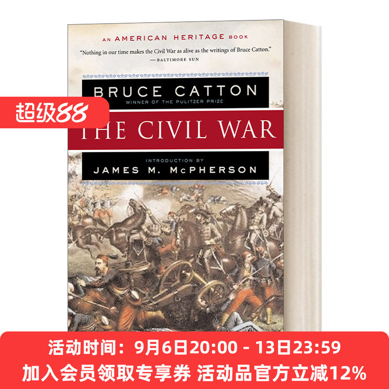 英文原版 The Civil War 美国内战 南北战争 1861-1865 英文版 进口英语原版书籍