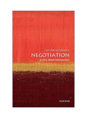 英文原版 Negotiation A Very Short Introduction 协商 牛津通识读本 英文版 进口英语原版书籍