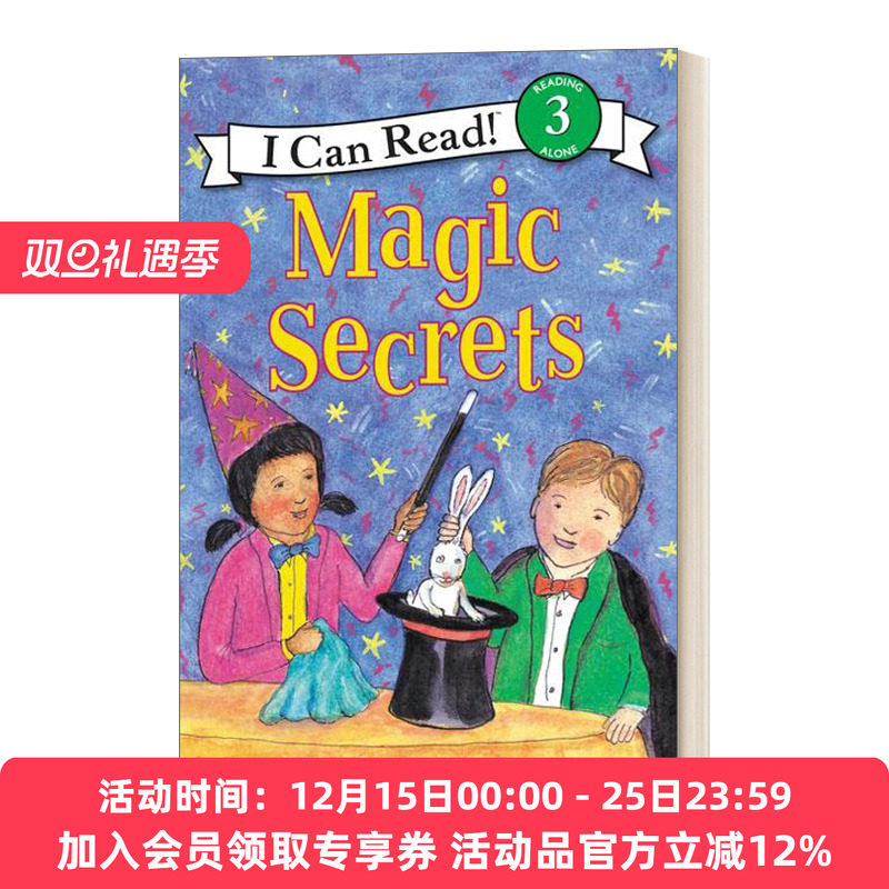 英文原版 Magic Secrets 魔术大揭秘 I Can Read Level 3分级阅读 儿童英语课外阅读 英文版 进口英语原版书籍