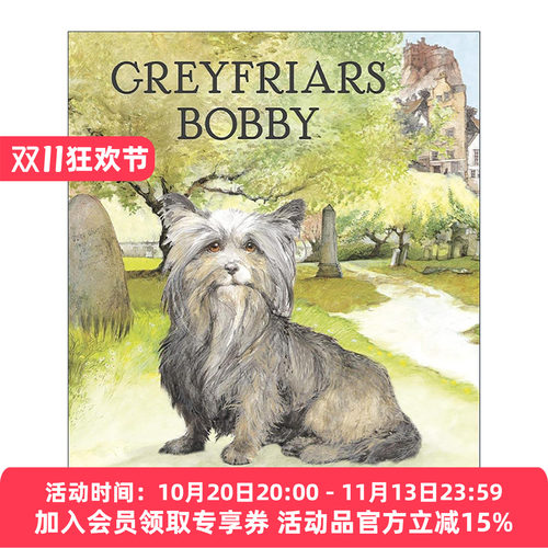 英文原版 Greyfriars Bobby 忠狗巴比传奇 儿童绘本 Eleanor Atkinson经典儿童故事 英文版 进口英语原版书籍