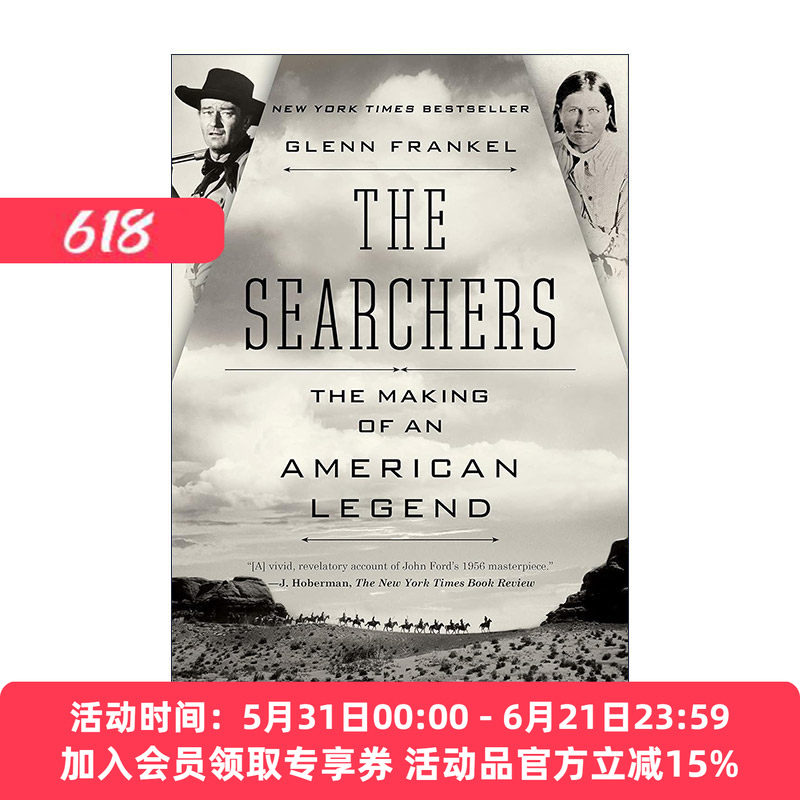 英文原版 The Searchers 搜索者 约翰·福特经典西部电影原著 英文版 进口英语原版书籍