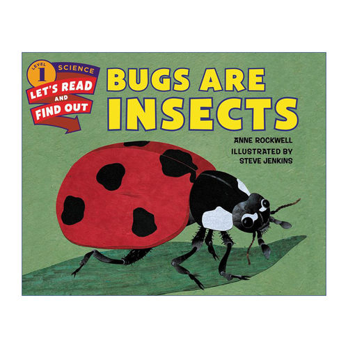 英文原版 Let's Read and Find Out 1: Bugs Are Insects 自然科学启蒙阅读与发现1级 昆虫 英文版 进口英语原版书籍
