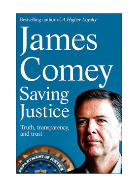 英文原版 Saving Justice 我的坚守 真相、透明与信任 美国司法部 詹姆斯·科米 James Comey 英文版 进口英语原版书籍