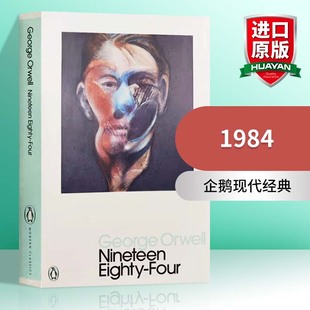 Eighty Four乔治奥威尔企鹅现代经典 正版 英文原版 进口书 书动物庄园作者 小说Nineteen 英文版 1984 反乌托邦政治寓言小说