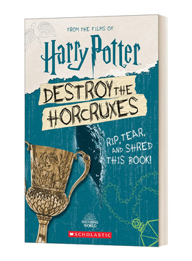 摧毁魂器 英文原版 Harry Potter Destroy the Horcruxes 哈利波特活动书 精装 英文版 进口英语原版书籍