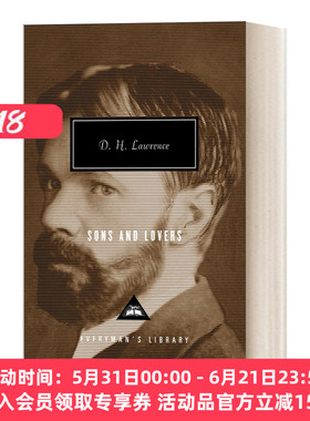 儿子与情人 英文原版小说 Sons and Lovers D. H. Lawrence戴维·赫伯特·劳伦斯 人人图书馆当代经典系列 精装 英文版 进口书籍