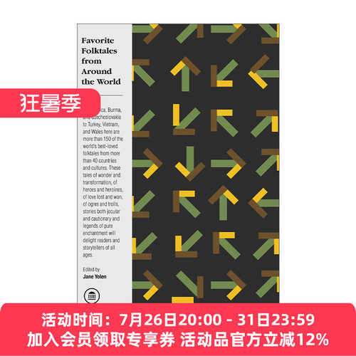世界各地喜爱的民间故事英文原版 Favorite Folktales from Around the World The Pantheon Fairy Tale and Folklore Library