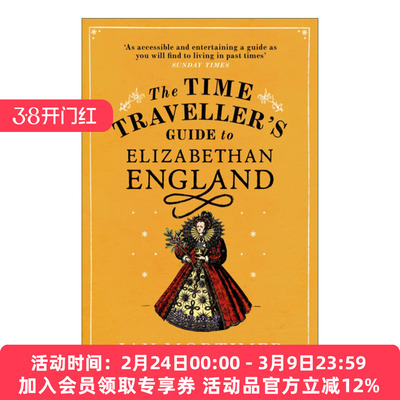 英文原版 The Time Traveller's Guide to Elizabethan England 漫游伊丽莎白时代的英格兰 伊安·莫蒂默 英文版 进口英语书籍