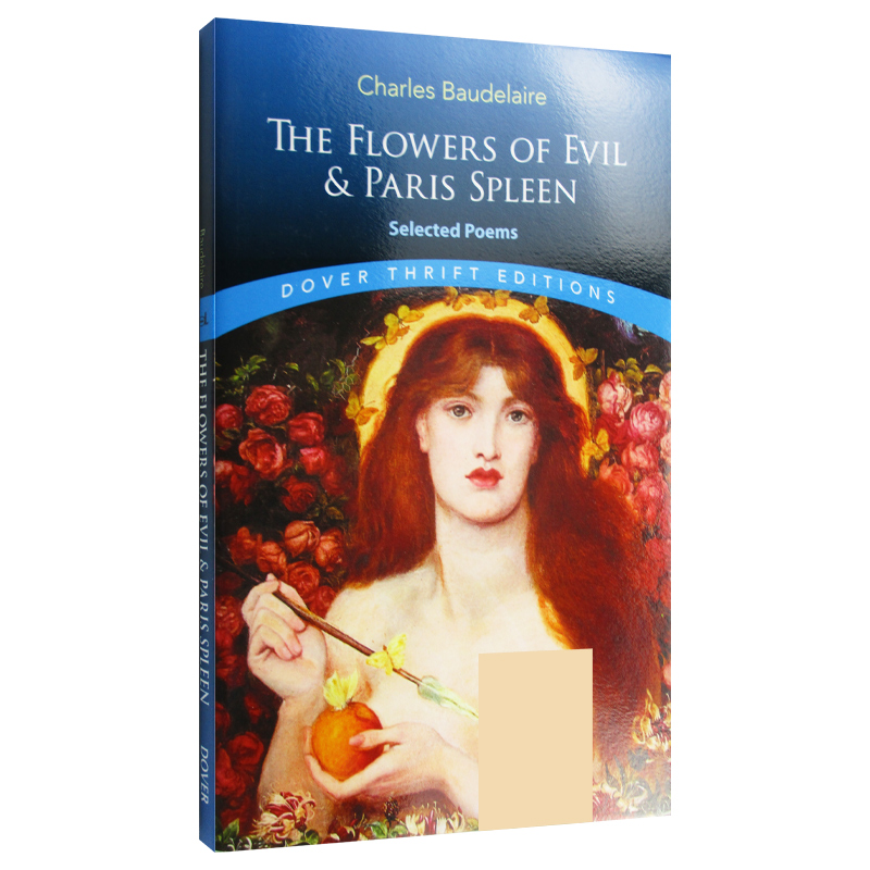 恶之花与巴黎的忧郁 英文原版 The Flowers of Evil & Paris Spleen Selected Poems 诗选 波德莱尔 英文版