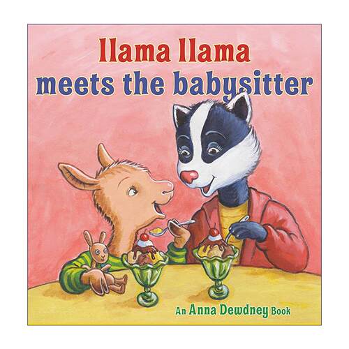 英文原版 Llama Llama Meets Babysitter 羊驼拉玛 认识新保姆 儿童经典精装绘本 安娜·杜德尼 英文版 进口英语原版书籍