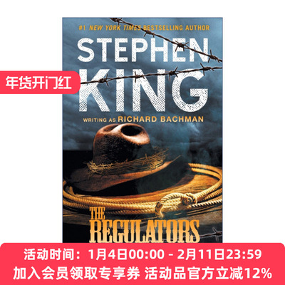 调整者 英文原版 The Regulators 斯蒂芬金 英文版 进口英语原版书籍