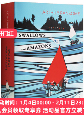 燕子号与亚马逊号 英文原版小说 Swallows and Amazons 英文版版原版书籍 儿童探险小说 青少年读物 正版进口英语书