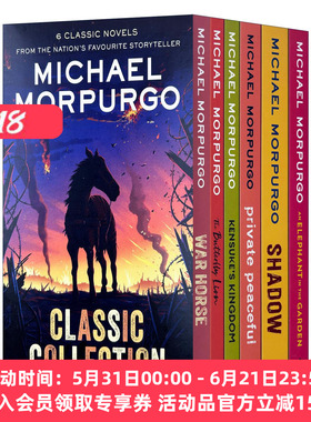 英文原版 迈克尔·莫波格经典儿童小说6册套装 Michael Morpurgo 6-Copy Slipcase 战马 蝴蝶狮 柑橘与柠檬啊 进口英语原版书籍