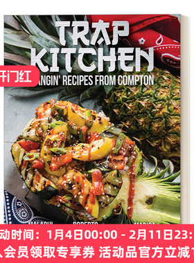 英文原版 Trap Kitchen 创意餐车食谱 明星主厨 说唱 炸海鲜 炸鸡 Malachi Jenkins 英文版 进口英语原版书籍