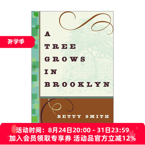 英文原版 A Tree Grows in Brooklyn 布鲁克林有棵树 Harper经典豪华系列 英文版 进口英语原版书籍
