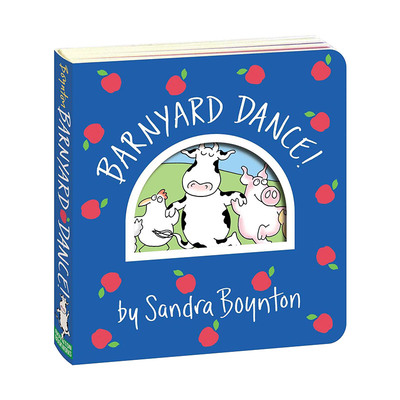 英文原版 Barnyard Dance! ! 谷仓舞蹈 纸板书 Sandra Boynton 桑德拉·博因顿 英文版 进口英语原版书籍