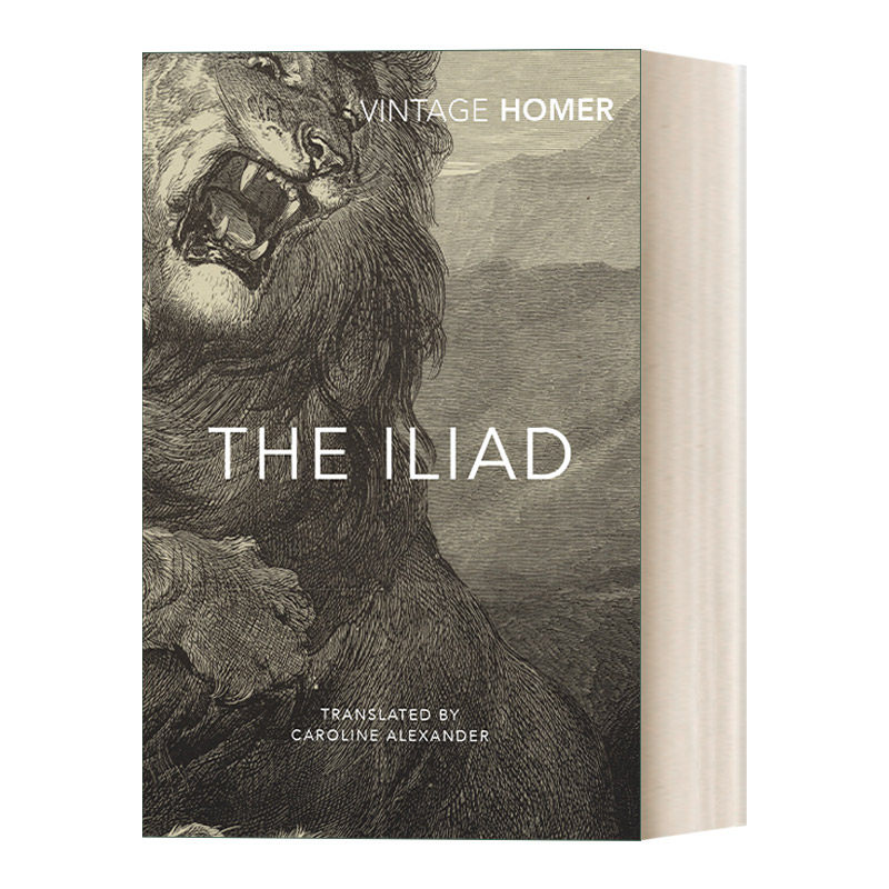 英文原版 The Iliad 伊利亚特 荷马史诗 Vinatge经典系列 英文版 进口英语原版书籍图片