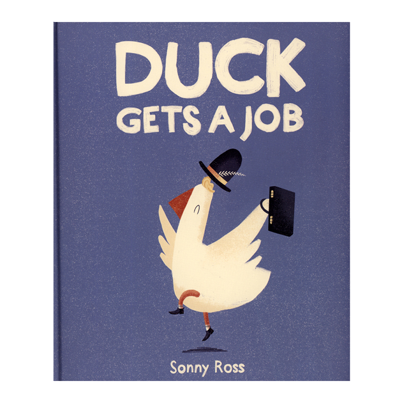 英文原版鸭子找到了工作