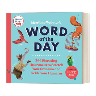 英文原版 Merriam-Webster's Word of the Day 韦氏366句英语提升 儿童图解字典词典 英文版 进口英语原版书籍