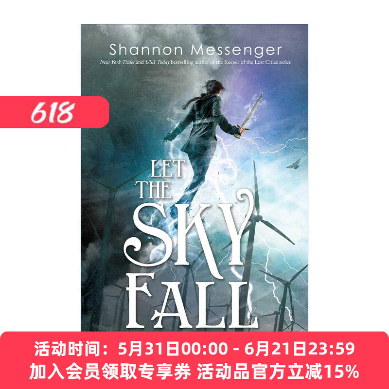 英文原版 Let the Sky Fall 天空坠落1 奇幻冒险小说 失落城市守护者作者 英文版 进口英语原版书籍