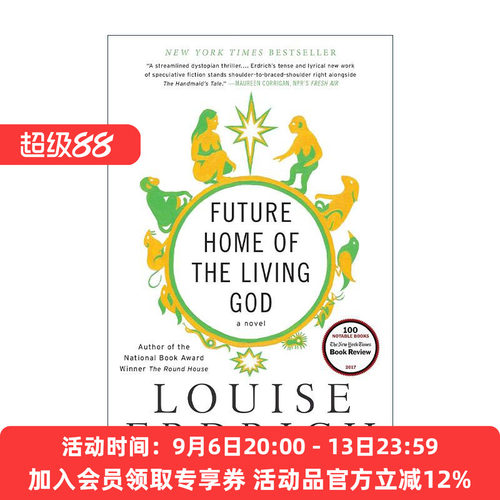 英文原版 Future Home of the Living God 活神的未来之家  路易丝·厄德里克 英文版 进口英语原版书籍