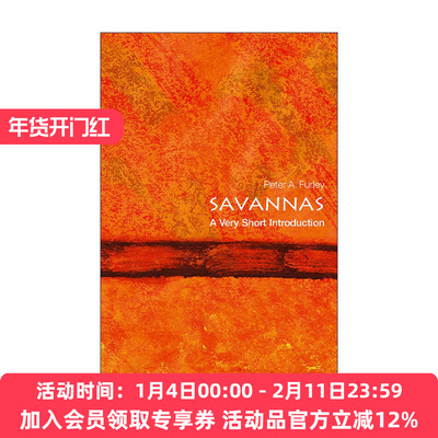 英文原版 Savannas A Very Short Introduction 稀树草原 牛津通识读本系列 英文版 进口英语原版书籍