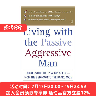 英文原版 Living With the Passive-Aggressive Man 警惕你身边的隐形攻击者 英文版 进口英语原版书籍