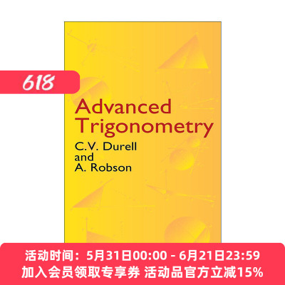 英文原版 Advanced Trigonometry 高等三角学 数学 C. V. Durell 英文版 进口英语原版书籍