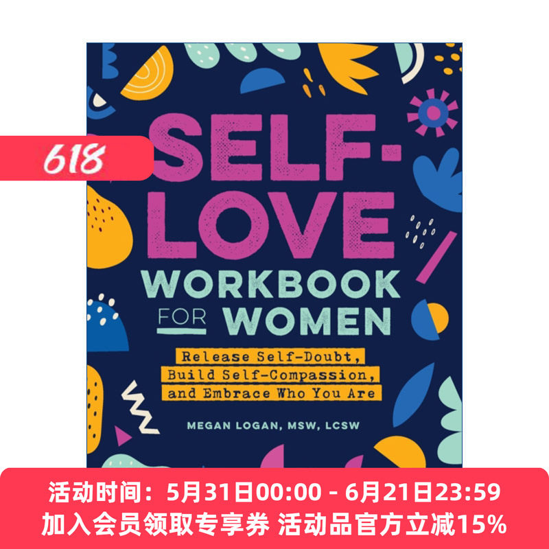 英文原版 Self-Love Workbook for Women 爱的练习 女性自我成长手册 英文版 进口英语原版书籍