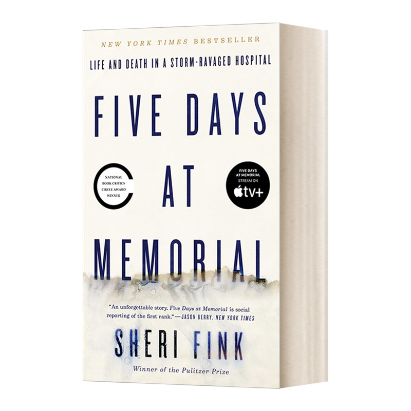 英文原版 Five Days at Memorial 5天的纪念 风暴肆虐的医院里的生死 英文版 进口英语原版书籍