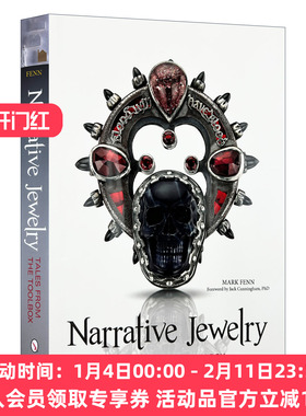 英文原版 Narrative Jewelry 叙事性首饰珠宝 精装艺术图册 工具箱中的故事 Mark Fenn 英文版 进口英语原版书籍