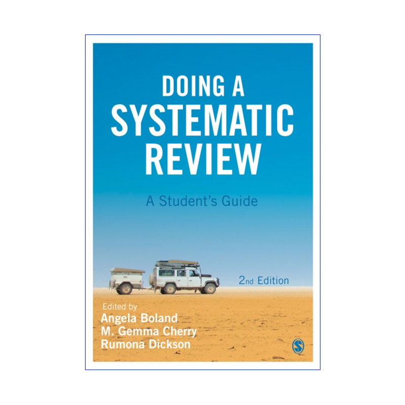 如何做系统综述  英文原版 Doing a Systematic Review 学生指南 英文版 进口英语原版书籍