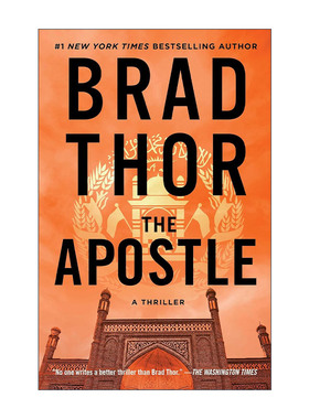 英文原版 The Apostle 使徒 特工斯科特系列 悬疑小说 英文版 进口英语原版书籍