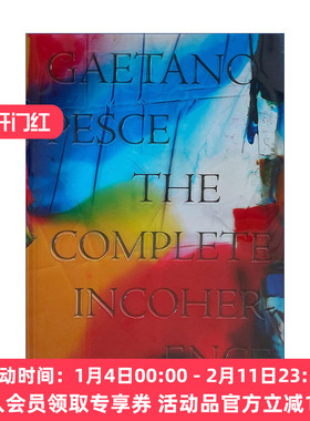 英文原版 Gaetano Pesce The Complete Incoherence 意大利建筑设计师加埃塔诺·佩谢 访谈与作品集 精装 英文版 进口英语书籍