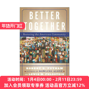 英文原版 Better Together 独自打保龄续集 美国科学院院士帕特南 英文版 进口英语原版书籍