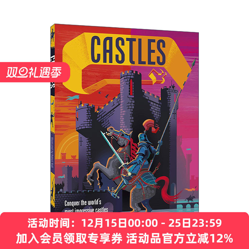 英文原版 Castles 城堡 征服世界上令人印象深刻的城堡 儿童科普百科精装 英文版 进口英语原版书籍
