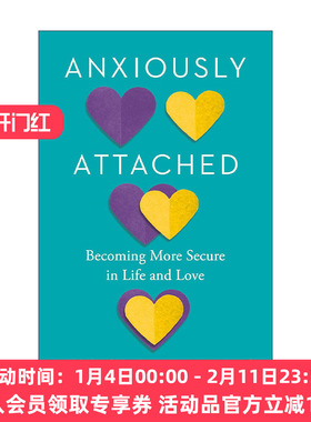 英文原版 Anxiously Attached 章鱼学会冷静 拥有即是疗愈 爱的安全感 亲密关系的边界感 Jessica Baum 英文版 进口英语原版书籍