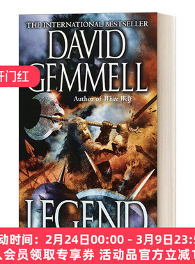 英文原版 Legend Drenai Saga Series 01 德莱尼传奇系列1 传奇 David Gemmell 奇幻动作冒险小说 英文版 进口英语原版书籍