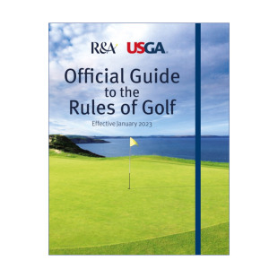 进口英语原版 Rules Official 英文版 Golf the 高尔夫规则 书籍 Guide 英文原版 官方指南