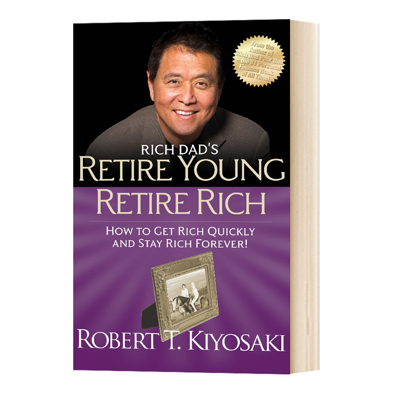 华研原版 穷爸爸富爸爸系列提前退休 英文原版 Rich Dad's Retire Young Retire Rich 英文版 进口英语书籍