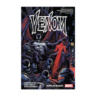 Cates Venom Donny 英文版 书籍 英文原版 漫威漫画 Vol.6 毒液 Black King 进口英语原版 卷六